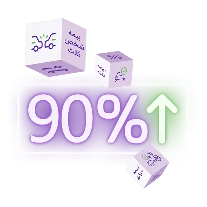 3d render of a futuristic shiny purple shield floating in dark space with neon lights reflecting on it, high quality, octane render