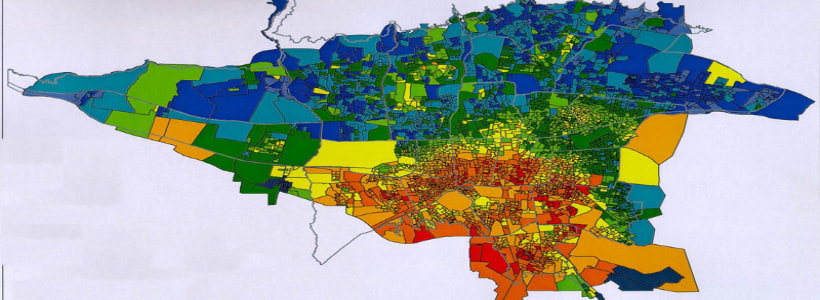 پهنه بندی تهران