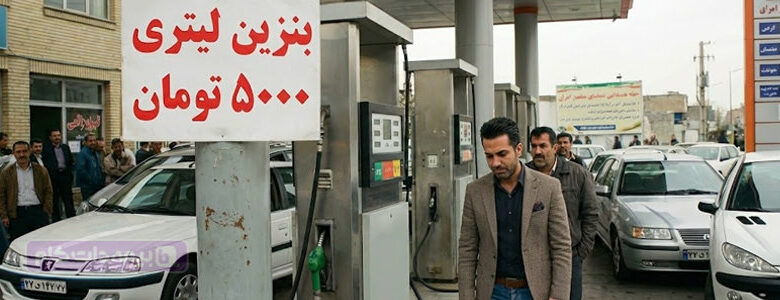 قیمت بنزین به 5000 تومان رسید!