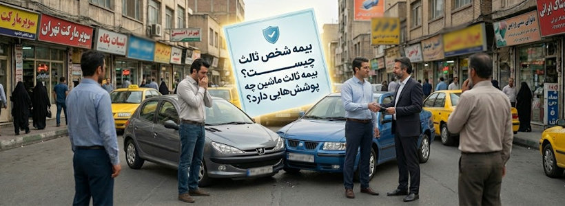 بیمه شخص ثالث چیست و چه پوشش‌هایی دارد؟