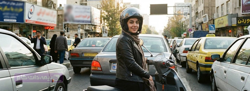 دریافت گواهینامه موتور برای زنان