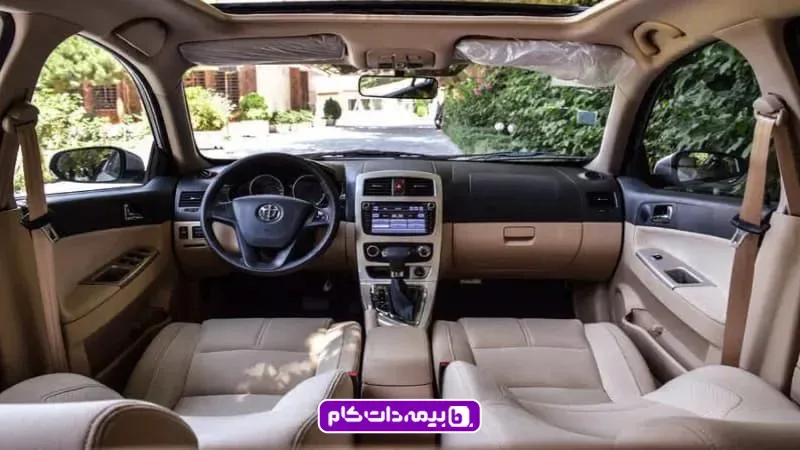 عکس داخل ماشین برلیانس کراس C3
