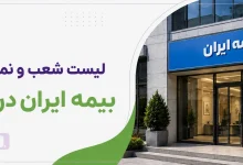 شعبه و نمایندگی بیمه ایران اصفهان