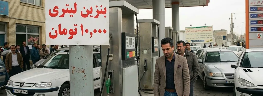 قیمت جدید بنزین به 10 هزار تومان رسید
