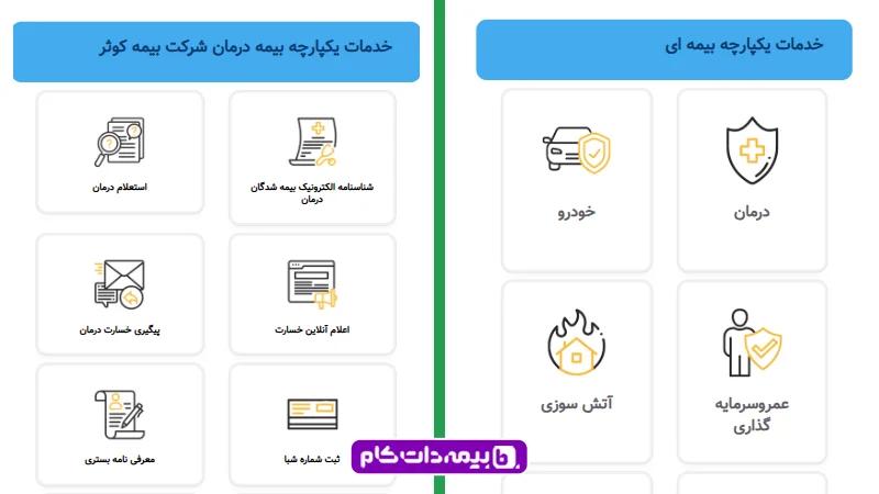 استعلام پرداخت هزینه بیمه تکمیلی کوثر