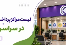لیست شعبه و واحد خسارت بیمه